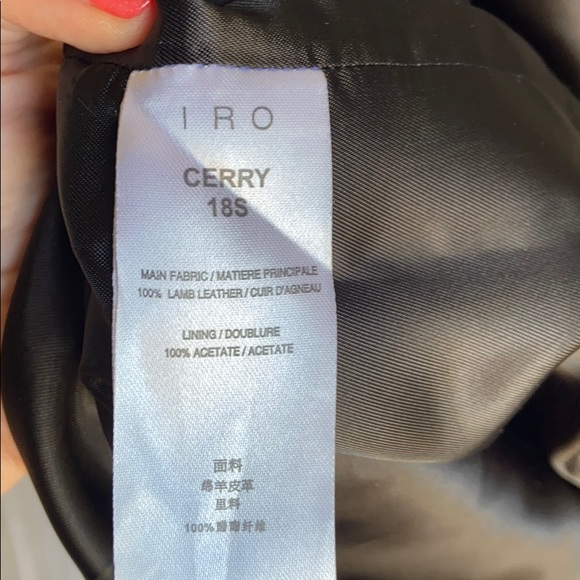 IRO Faux Suede Mini Skirt - Picture 9 of 9